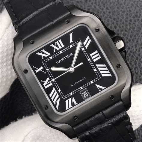 cartier santos automatic replica|cartier santos watch lookup.